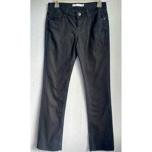 Zara Women Jeans Denim Size 4 Black Wash Mid Rise Casual